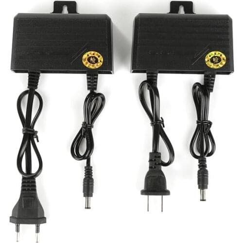 12V 2A CCTV Waterproof Adapter Outdoor DC Power Supply, Suitable For CCTV Security Cameras And LED Illuminators DC 5.5*2.1mm