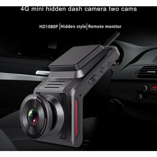 Car Dash Cam DVR Dash Camera 1080P Wide Angle 4G Dash Camera With Remote Monitor GPS Tracking And 24H Parking Monitor Recorder