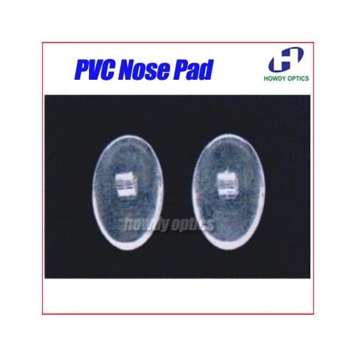 Free Shipping Eyeglasses PVC Nose Pads Screw-in Type Size 12mm Glasses Accessories