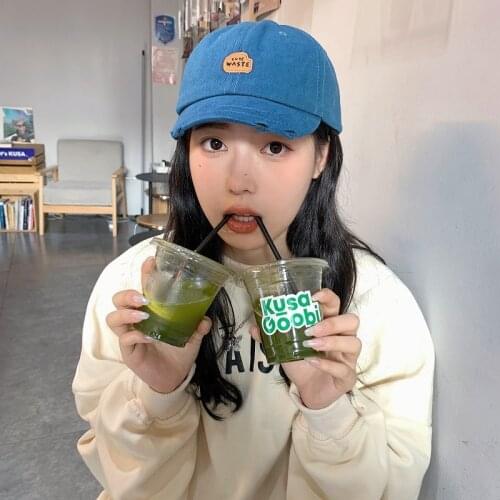 Baseball Caps Soft Top Short Brim Cap Japanese Retro Spring / Summer Casual Versatile Letter Cloth Hat