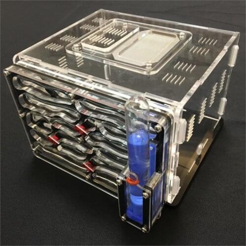 Big 9color available DIY moisture with feeding area ant nest ,ant farm acryl, insect ant nests villa pet mania for house ants