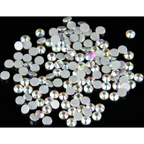 100Gross SS20 (4.6-4.8mm ) AB Color Crystal DMC Flatback Hot Fix Rhinestone Glass Strass Hotfix Rhinestones