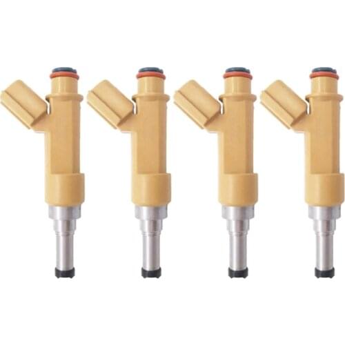 4pcs/lot Fuel Injectors Nozzle For Toyota Corolla Altis 10-12 Duo 1.8 23209-39145 23250-39145 23250-37010 23250-39146
