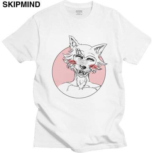 Classic Cool Beastars T-shirt Men Crewneck Short Sleeve Animal Wolf Anime Legoshi Furry Manga Graphic Tee Pure Cotton T Shirt