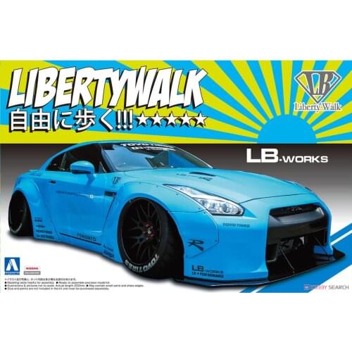 1/24 Assembly Model Lb Works R35 Gt - R Ver. 1 05402