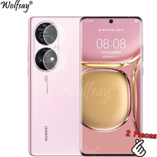 2PCS Nano Camera Glass For Huawei P50 Pro Lens Screen Protector For Huawei P50 Pro Tempered Glass For Huawei P50 P 50 Pro 6.6"