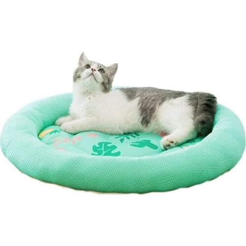 Cat litter four seasons thin summer cool nest breathable Teddy dog kennel summer ice pad puppy dog pad pet supplies