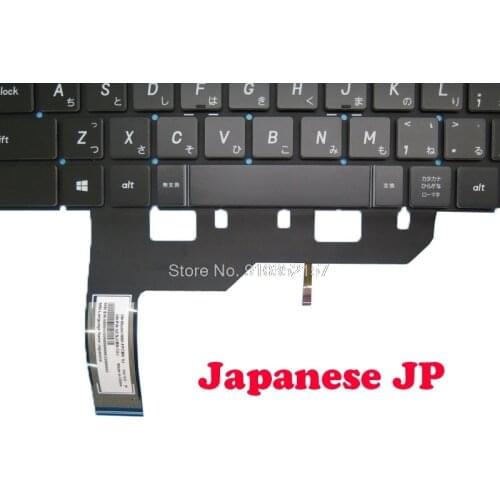 Laptop New JP Keyboard For MSI NSK-FFCBN 0J 9Z.NJ2BN.C0J NSK-FFCBN.0J Japanese JP NO Frame & Backlit