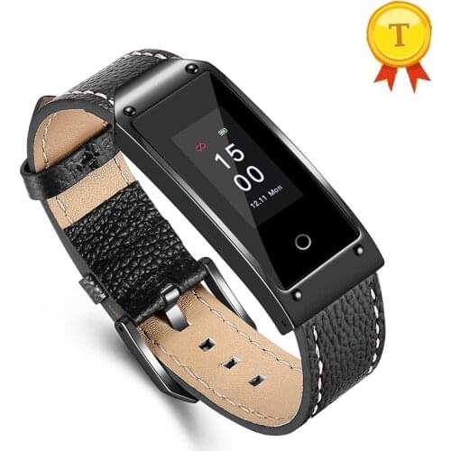 2018 New heart rate Blood Pressure Monitor Smart Bracelet anti lost remote camera vibrate reminder wrist band for man male gift