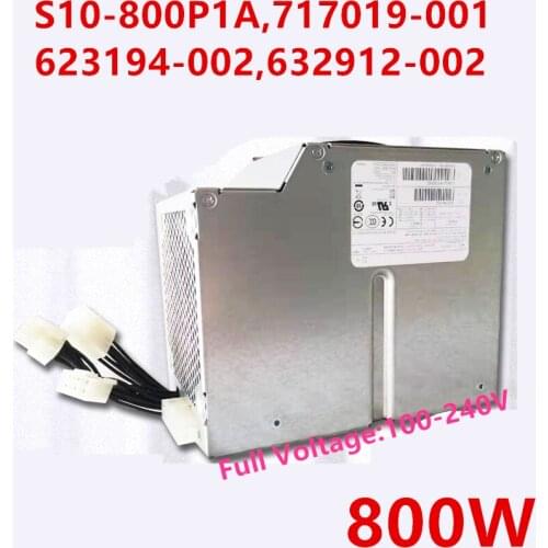 New PSU For HP Z620 800W Power Supply S10-800P1A 717019-001 623194-002 632912-002