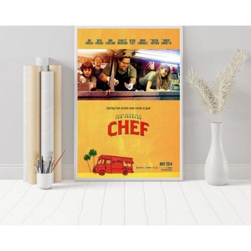 Chef Movie Poster Wall Painting Home Decoration ( No Frame )