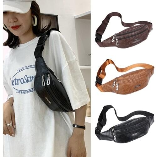 YoReAi Waist Bag Mens and Womens Universal Fanny Pack Sports Travel Outdoor Solid Color Chest Bag Crossbody Belt Bag WaistPack