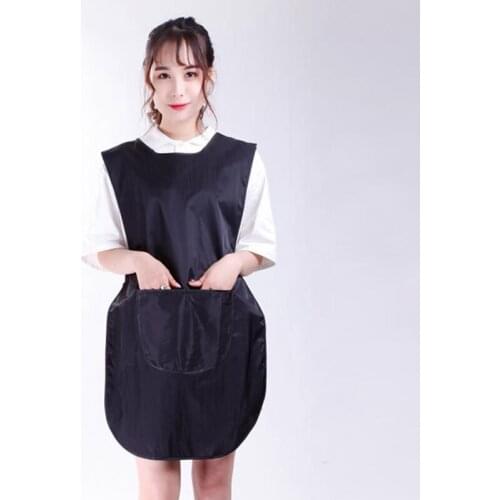 Durable 2 Pockets Salon Apron for Barber Hair Cutting Dyeing Cape Cloth Hairdresser Hairdressing Cape Hair Styling Accessory