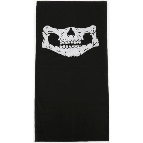 Cycling Seamless Balaclava Magic Scarf Neck Face Cover Ghost Skull Skeleton Head Bandana Shield Headband Headwear Bandanas Men