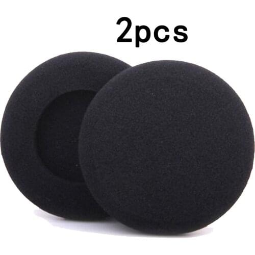 2 pcs Ear Pads Sponge Foam Cushions For Headphones Earphones Headsets Earpads