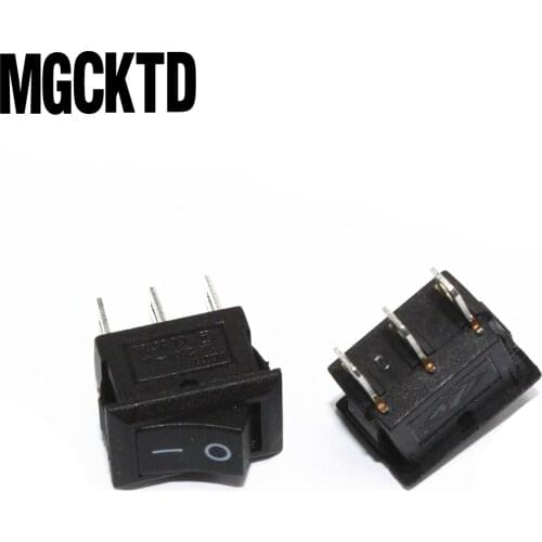 20PCS mini rocker switch,momentary rocker switch 3pins, (ON)-OFF