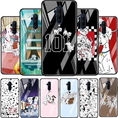 Dalmatians 101 Dog Tempered Glass Cover For OnePlus Z 7 8 9 7T 8T 9R Nord 5G Pro Silicone Phone Case Coque