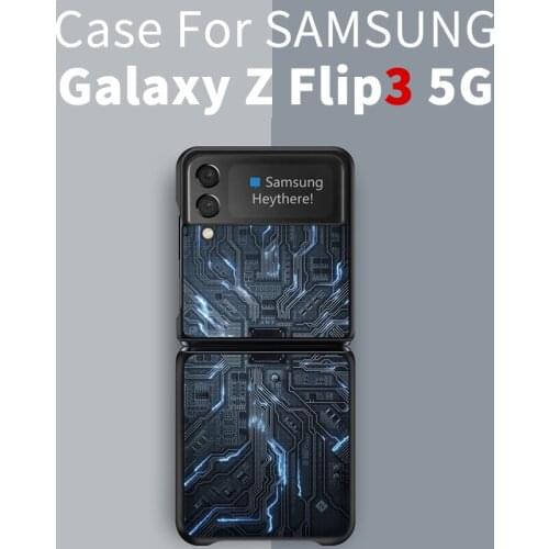 For Samsung Galaxy Z Flip3 5G Case, Pu Material, Z Flip 3 Case