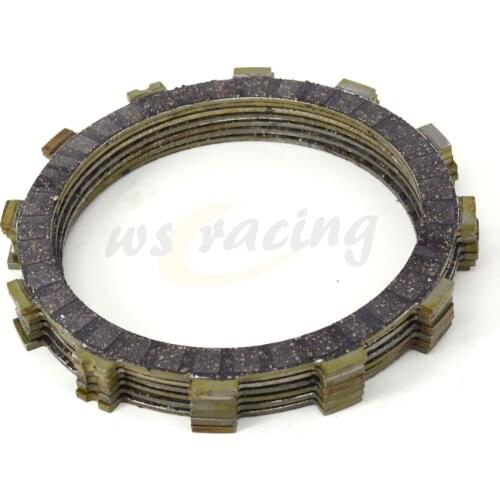 7 Pcs Motorcycle Engine Parts Clutch Friction Plates Fit For KAWASAKI KL600 ZL600 ZX600 ER650 EX650 KL650 KLE650 KLX650 ZX750
