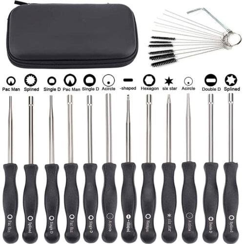 Pack-Of-12 Carburetor Adjustment Tool Carburator Adjusting Kit for 2-Cycle Small Trimmer Weedeater Chainsaw