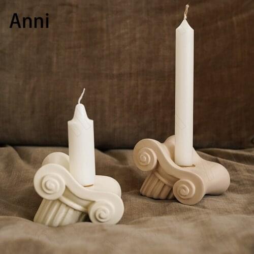 Creativity Relief Resin Candle Holder Nordic Vintage Dinner Romance Candelabra Ornaments Wedding Decoration Table Centerpieces