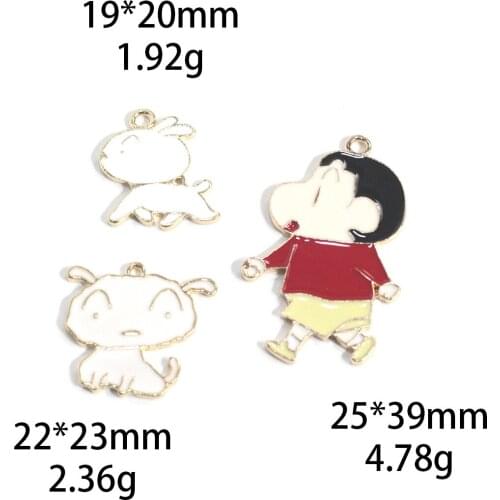 Novelty earrings Korean earrings quirky jewelry Xiaobai Xiaoxin alloy jewelry accessories earrings pendant wholesale