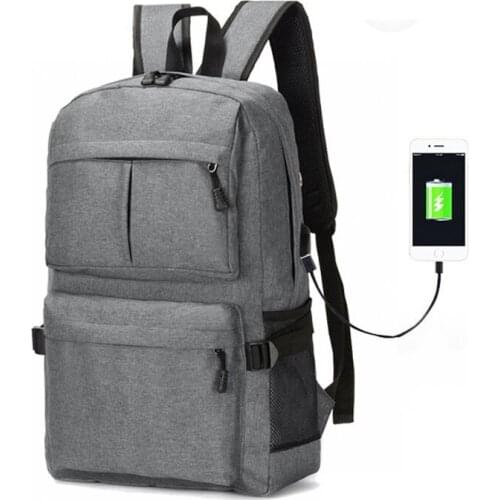 3PCS / LOT USB Charging Unisex Design Backpack Book Bags for School Backpack Casual Rucksack Daypack Laptop Fashion Man Backpack