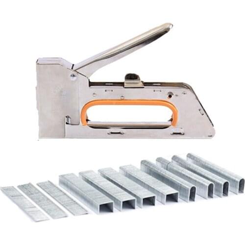 Stapler Heavy Duty Stapler 3 in 1 Manual and 600 Staples Including D, U and T Staples