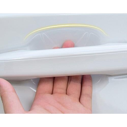 Car shape door handle protective film door bowl car stickers FOR BMW Mercedes-Benz Cadillac XTS SRX ATS CTS/Renault Koleos