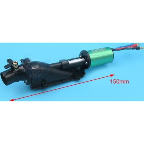1set 16mm Spray Water Thruster+2440 Motor w/Coupling Shaft Small Jet Boat Pump for RC Model Jet Boats 30cm-50cm