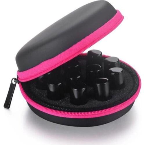 100pcs 12 Compartments Burger Essential Oil Storage Bag Organizer 1ml 2ml Rolling Ball Bottle Essential Oil Portable ContainerSN