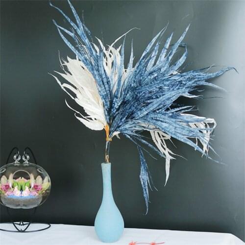 15pcs Artificial Fern Leaves Preserved Grass Plan Craft Home Essentials Indie Room Decor Bathroom Gazebos Party Dedding Supplies