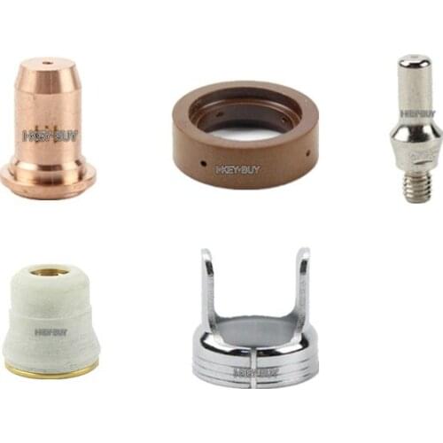 2Pcs/Lot LG60 Plasma Cutting Nozzle PT60 Electrode Vortex Ring IPT-60 Cutting Gun Protection Nozzles Accessories