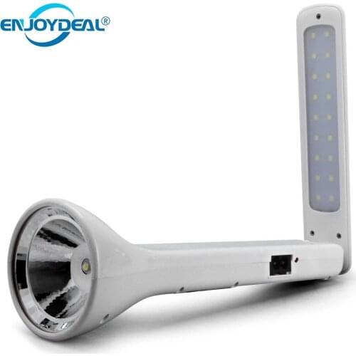 2 in 1 Multifunction Flashlight Portable Foldable LED Flashlight Table Desk Light Reading Light Emergency Lighting Lamp Torch