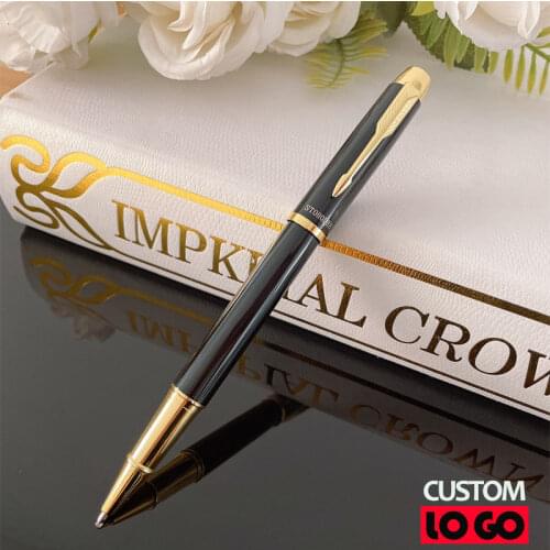 STOHOLEE Brand IM Metal Design Roller Ball Pen Set Stationery Refill 0.5mm Signature for Office School Suppliers Same as Parker