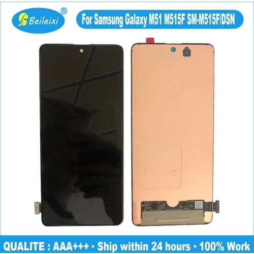 6.7 '' LCD Display Digitizer Touch Panel Screen Assembly For Samsung Galaxy M51 2020 M515F SM-M515F/DSN LCD Touch Screen