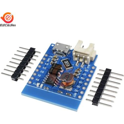 For WeMos D1 Mini Battery Shield lithium Battery Charging Board Mciro USB 18650 Battery Charging LED Indicator Module
