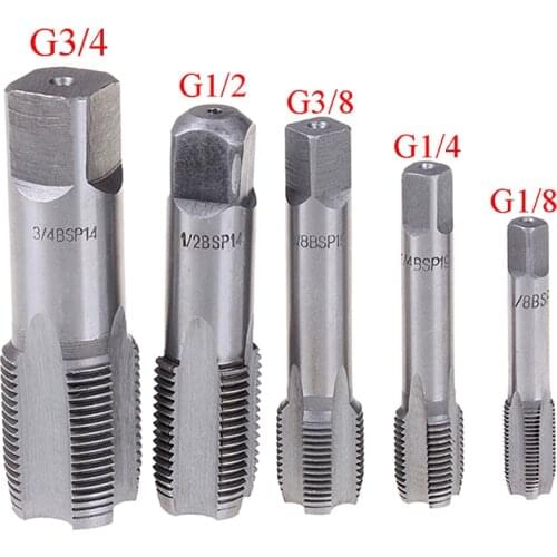 G1/8 1/4 3/8 HSS Taper Pipe Tap NPT Metal Screw Thread Cutting Tools