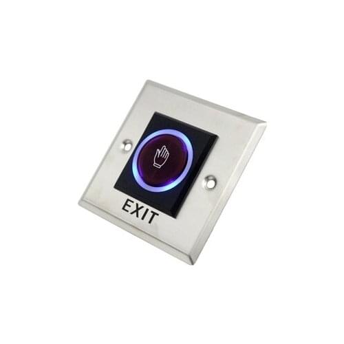 Infrared Sensor Switch No Touch Contactless Door Release Exit Button with LED Indication