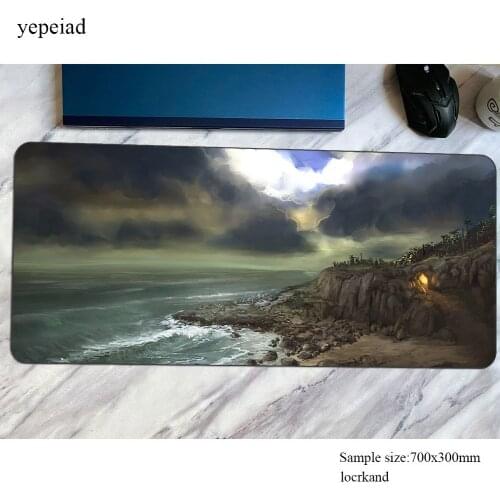 Caves mouse pad wrist rest gaming mousepad anime 800x300x4mm office notbook desk mat anime padmouse games pc gamer mats
