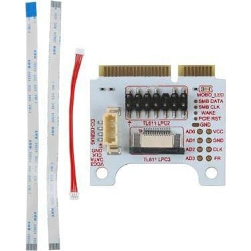 MINI PCI-E Adapter Board PCIE Conversion Card for Motherboard Diagnostic Test Analyzer Tester Debug Cards for Laptop PC