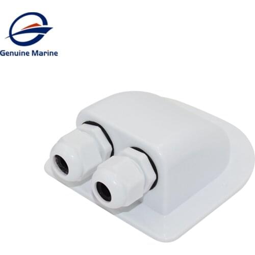 RV Roof Threading Connection Cable Interface Single & Double Hole Solar Panel Junction Box For Caravan Camper Accessories