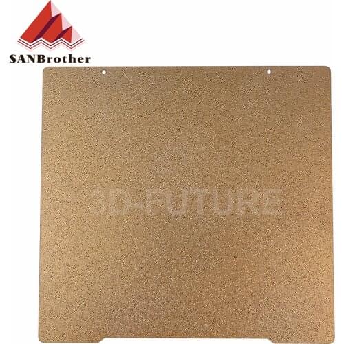 Prusa I3 MK3 MK52 Double Sided Textured PEI Spring Steel Sheet Powder Coated PEI Build Plate For Prusa i3 MK2.5S mk3 MK3S