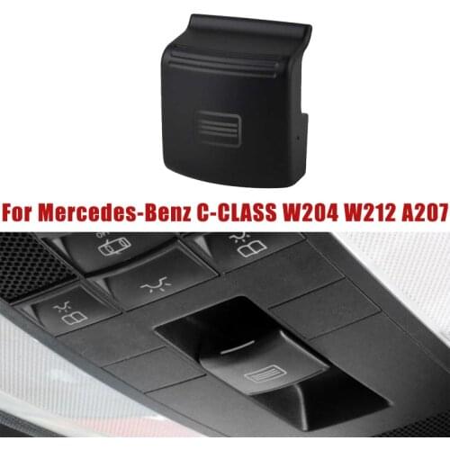 Car Roof Window Switch Button Cover for Mercedes-Benz W204 W212 A207 W218 C-CLASS Power Master Roof Window Switch Button