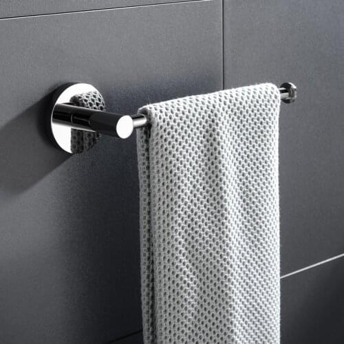 Towel Rail Rack Towel Holder Bathroom Towels Rack Hanger Chrome Silver 304 Stainless Steel Wall Hanging Towel Bar