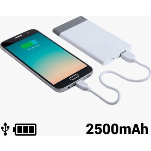 Power Bank with Removable USB 2500 mAh 8 GB 145242