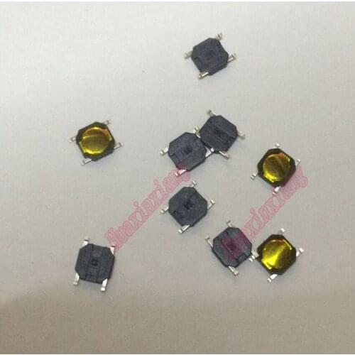 100PCS/Lot 4*4*0.8 SMD Push Button Switch Thin Tact membrane 4*4*0.8mm SPST-ON