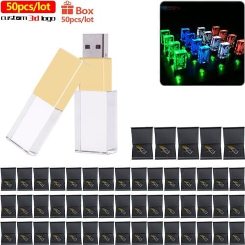 50pcs/lot Free Logo USB 2.0 32GB 64GB Flash Drive 128GB Pendrive 16GB 8GB 4GB Pen Drive U Disk Flash Memory Stick Free Shipping