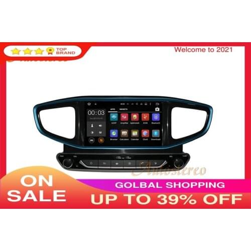 Android 10 64G Car CD DVD Player GPS Navigation for HYUNDAI Ioniq/Ioniq Hybrid 2016-2019 Auto Stereo Multimedia player Head Unit