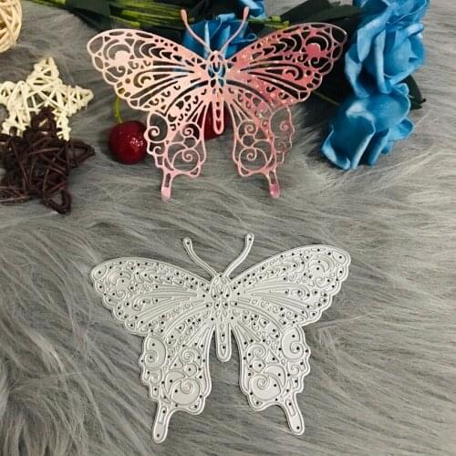 Butterfly beautiful lace metal mold cutting die craft scrapbook ablum made